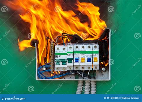 electrical box fire hazard|electrical fire problems.